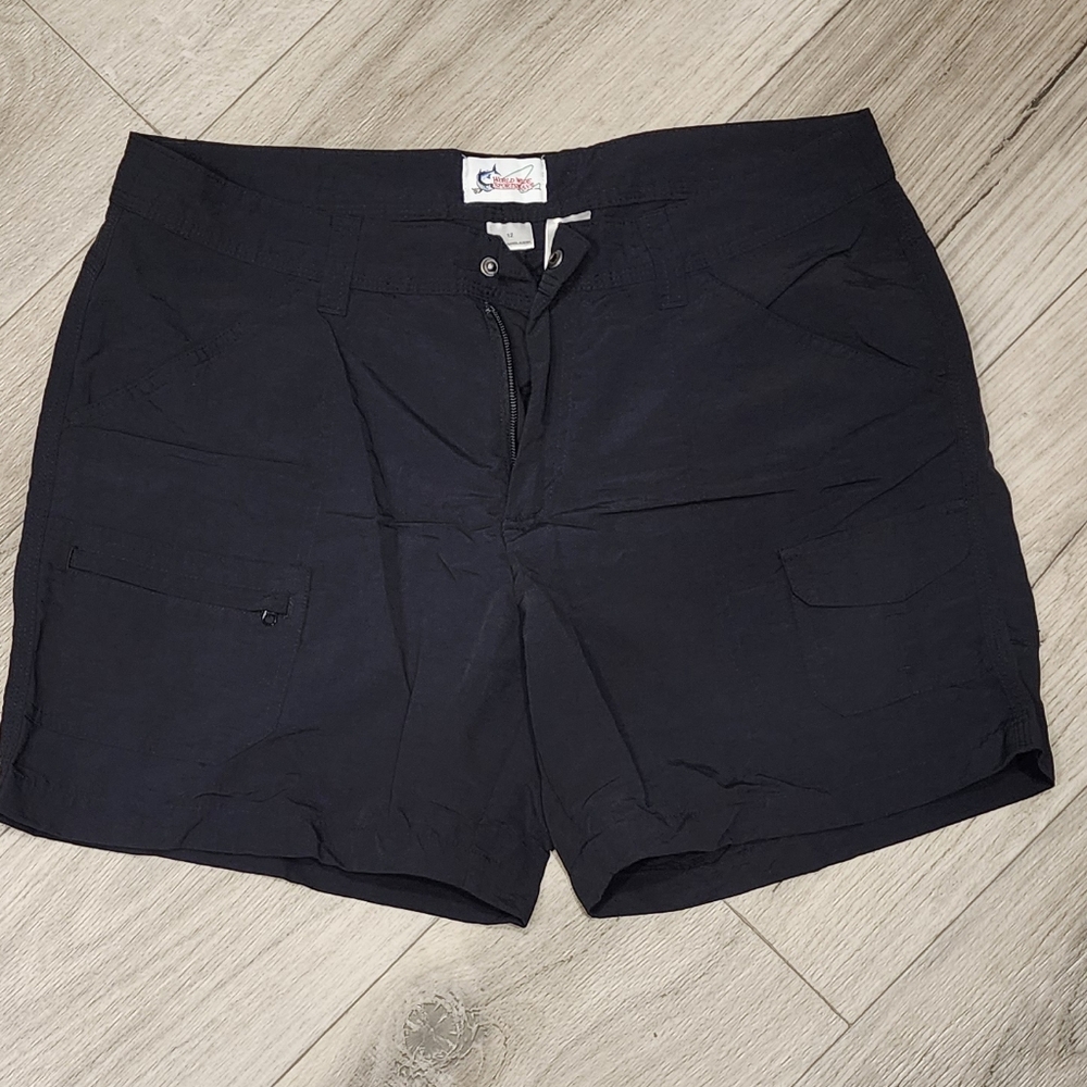 Bass Pro Shops Black Women's Cargo Shorts